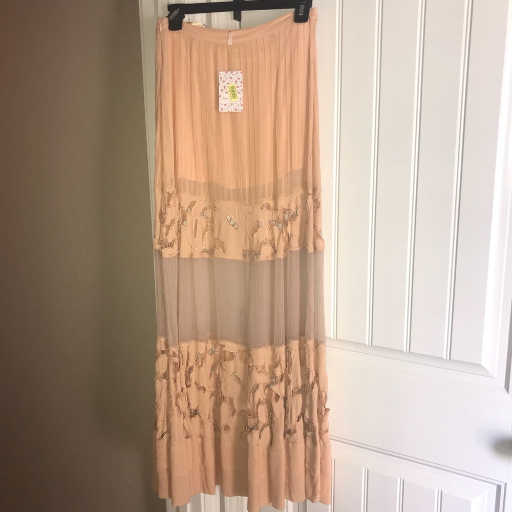 Free people maxi skirt